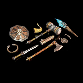 Figura Mythic Legions: Rising Sons accessories for Dwarf Weapons figures