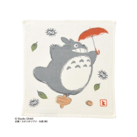  MY NEIGHBOR TOTORO - Totoro Umbrella - Imabari Mini Towel 34x36cm