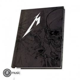  METALLICA - A5 notebook "Skulls"