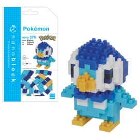 Figurita POKEMON - Piplup - Nanoblock Figure 10cm