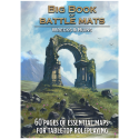  Libro de tablero de juego: Gran Libro de Battle Mats comodines, naufragios y ruinas