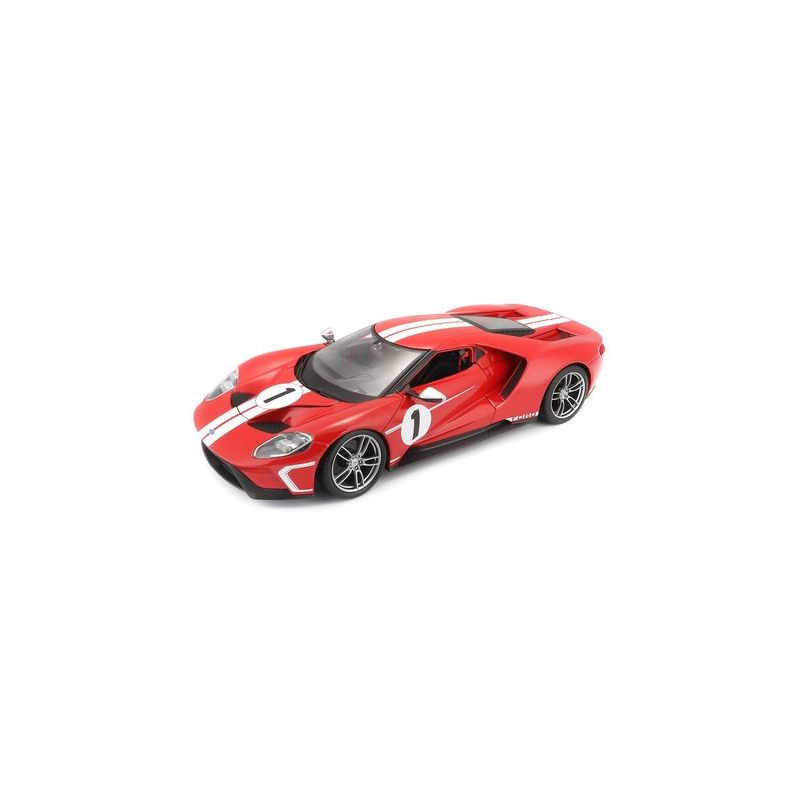 Miniatura 1/18 FORD GT 2016 TRIBUTE FORD GT40 MKIV - Rojo
