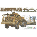 US 40Ton WWII tank transporter Dragon Wagon 50cm long with crew figures