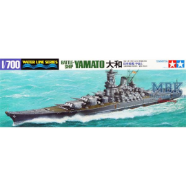Yamato Battleship 1:700