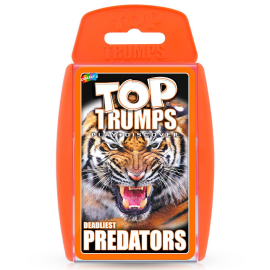  Winning Moves Predators (Rebrand 2021) - Top Trumps Inglés