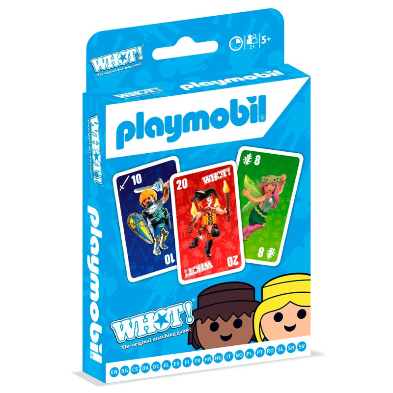  Winning Moves Playmobil - WHOT Multilingual