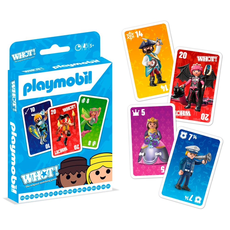 Juegos de mesa Winning Moves Playmobil - WHOT Multilingual
