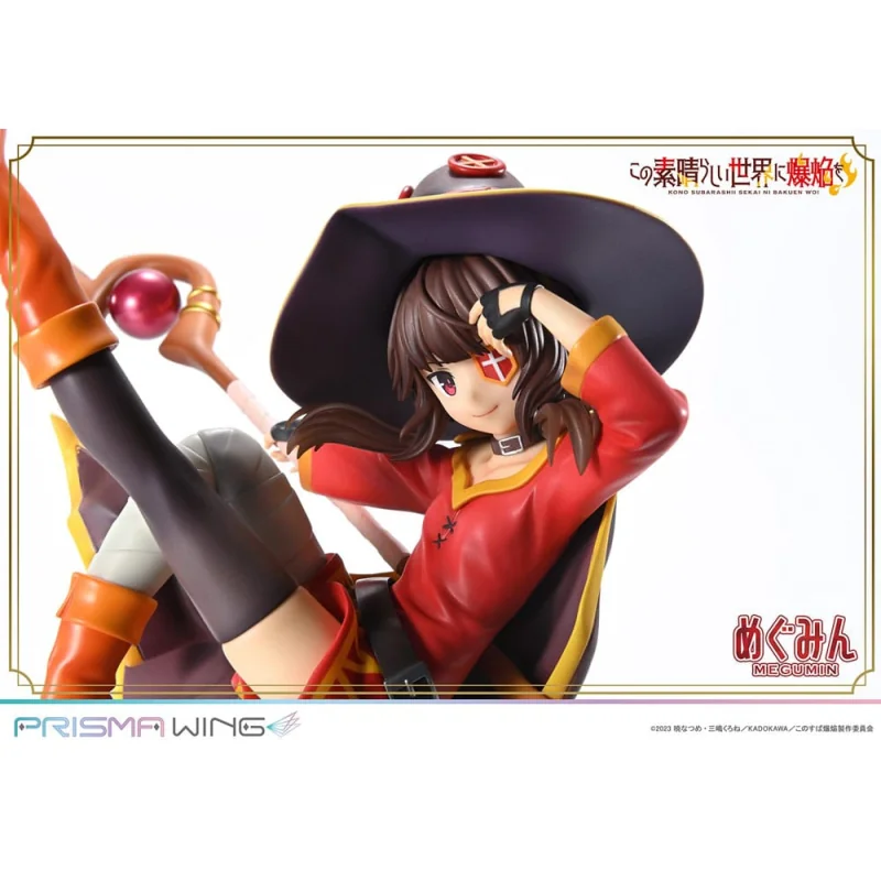 Konusuba - An Explosion on This Wonderful World! statuette 1/7 Prisma Wing Megumin 23 cm