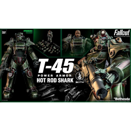 Figura Fallout T-45 Hot Rod Shark Power Armor 1/6 Af