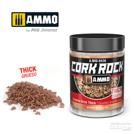  CREATE CORK Crushed Brick Thick (Jar 100mL)