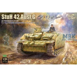 Maqueta Sturmhaubitze 42 Ausf.G late w/ full interior