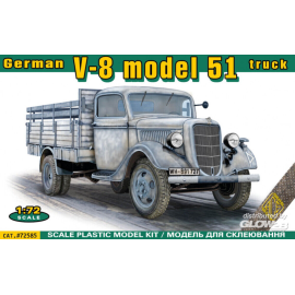 Maqueta V-8 model 51 German truck