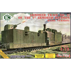 Maqueta Armored train No.15 of the 1st. armored division (basic version)