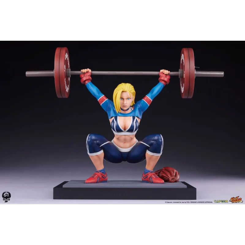 Estatuas Street Fighter figure Premier Series 1/4 Cammy: Powerlifting SF6 41 cm