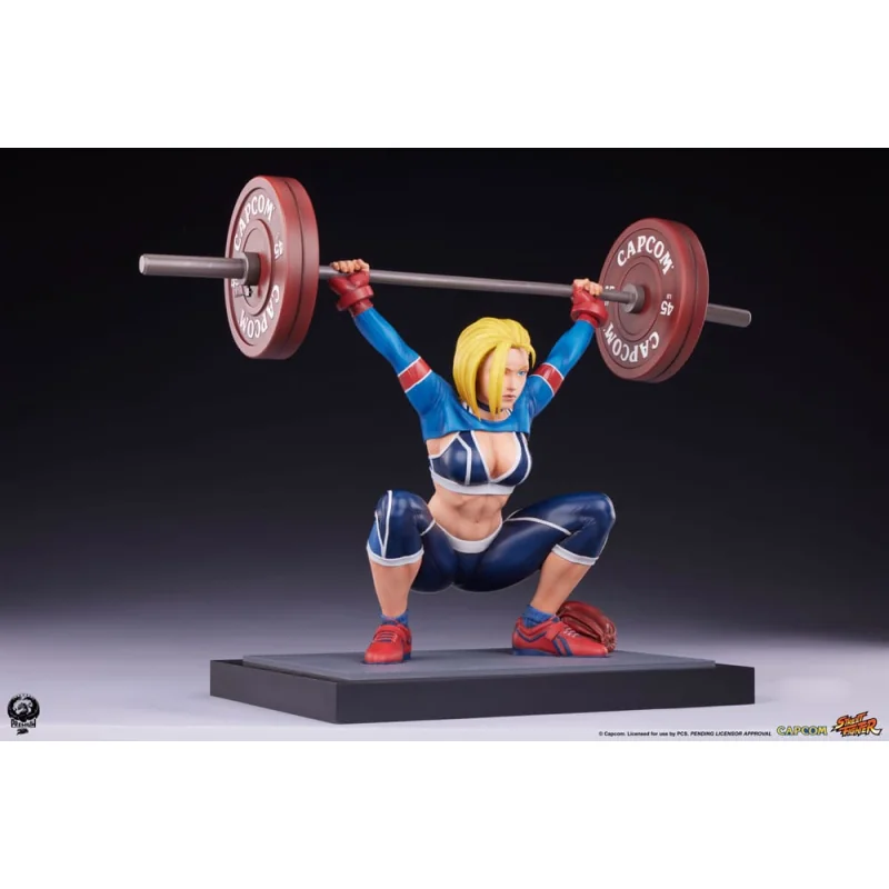 Street Fighter figure Premier Series 1/4 Cammy: Powerlifting SF6 41 cm