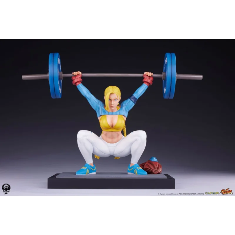 Estatuas Street Fighter figure Premier Series 1/4 Cammy: Powerlifting Alpha 41 cm