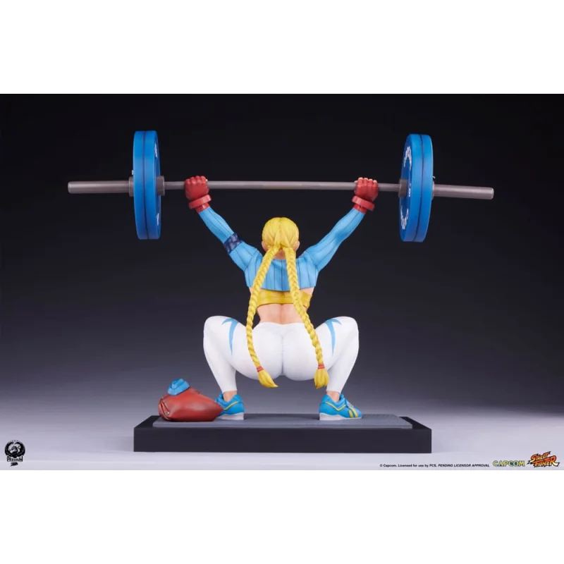 Street Fighter figure Premier Series 1/4 Cammy: Powerlifting Alpha 41 cm