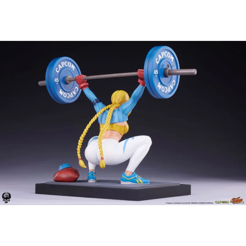 Street Fighter figure Premier Series 1/4 Cammy: Powerlifting Alpha 41 cm