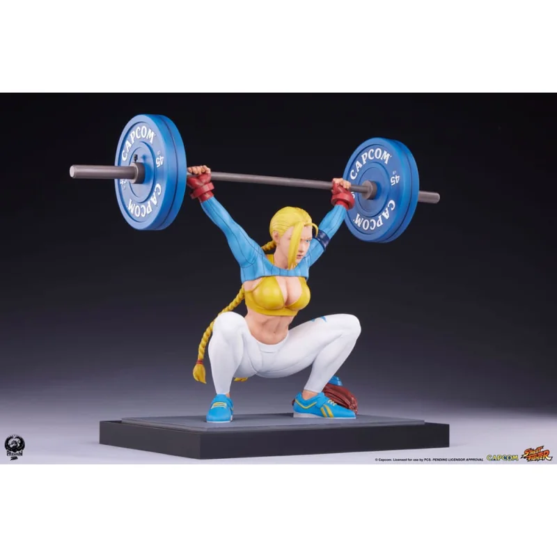 Street Fighter figure Premier Series 1/4 Cammy: Powerlifting Alpha 41 cm