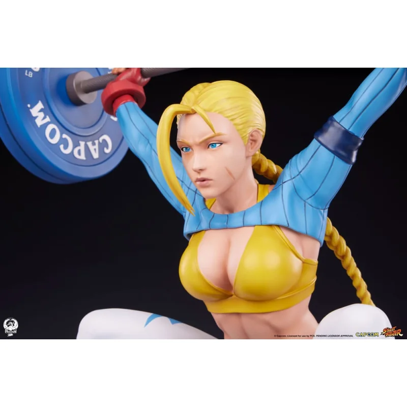 Street Fighter figure Premier Series 1/4 Cammy: Powerlifting Alpha 41 cm