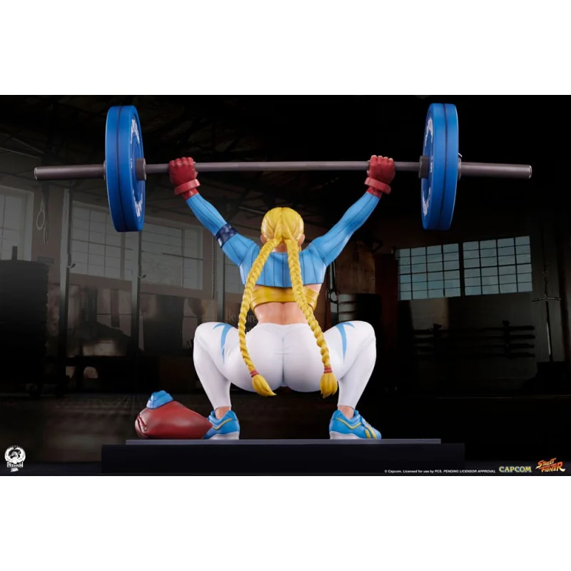 Street Fighter figure Premier Series 1/4 Cammy: Powerlifting Alpha 41 cm