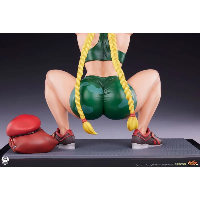 Street Fighter figure Premier Series 1/4 Cammy: Powerlifting 41 cm