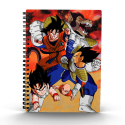  DRAGON BALL Z - Red - 3D Lenticular Effect Notebook