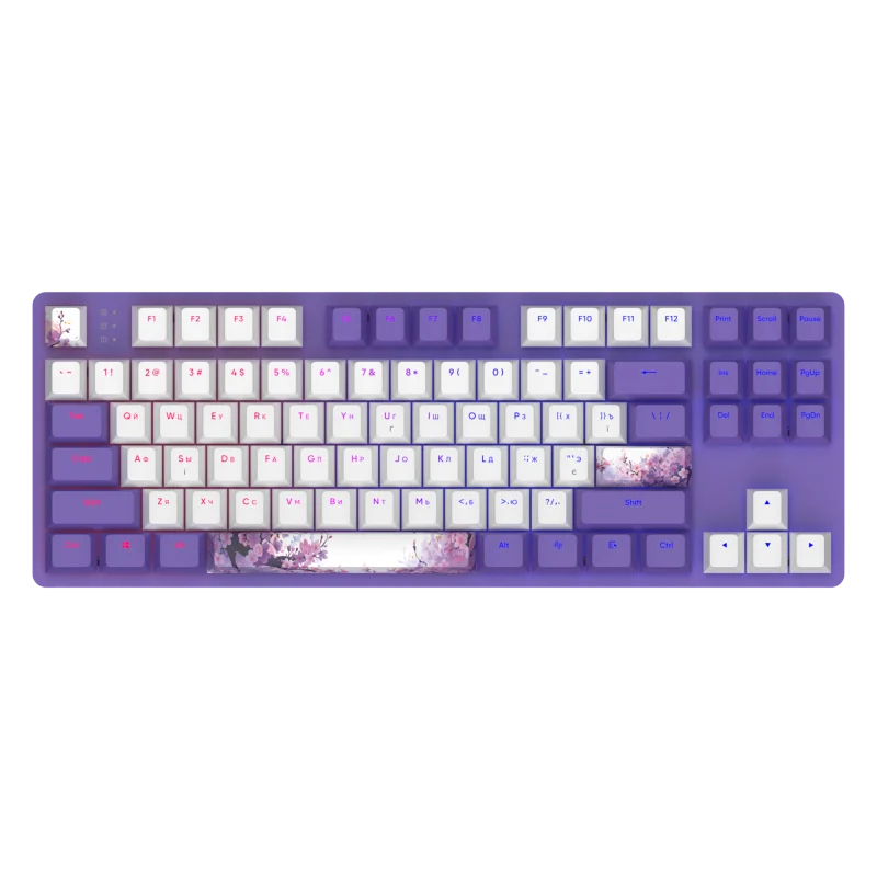 Dark Project Dark Project One - 87 Violet Horizons RGB ANSI Keyboard QWERTY