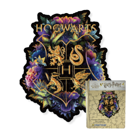  Wooden puzzle - Harry Potter – Hogwarts crest 141 pcs