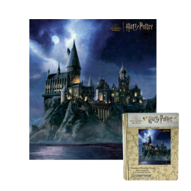  Wooden puzzle - Harry Potter – Night at Hogwarts Magic Castle 136 pcs