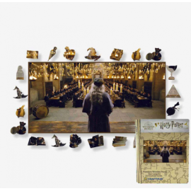  Wooden puzzle - Harry Potter – The Great Hall 122 pcs