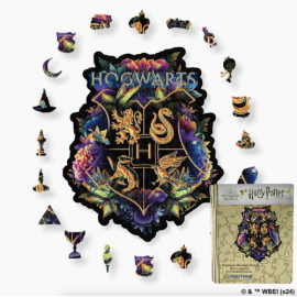  Wooden puzzle – Harry Potter - Hogwarts crest 123 pcs