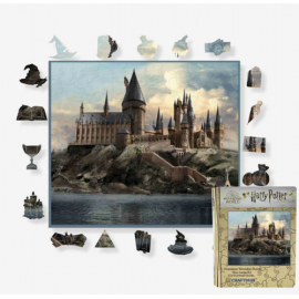  Wooden puzzle - Harry Potter – Hogwarts Magic Castle 100/110 pcs