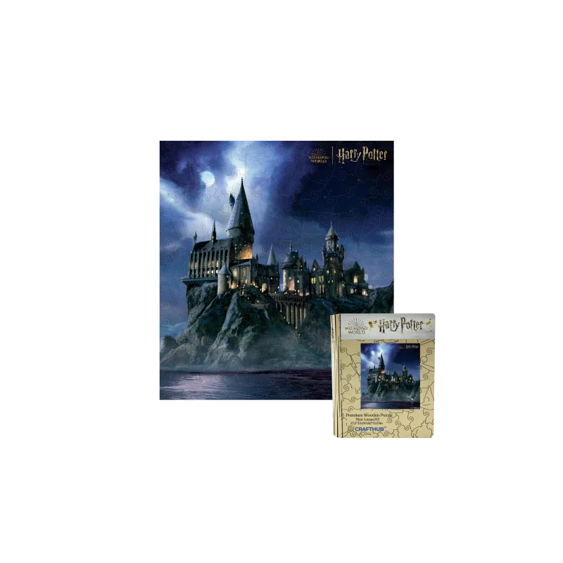  Wooden puzzle - Harry Potter – Night at Hogwarts Magic Castle 100/110 pcs