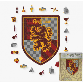  Wooden puzzle - Harry Potter – Gryffindor crest 127 pcs