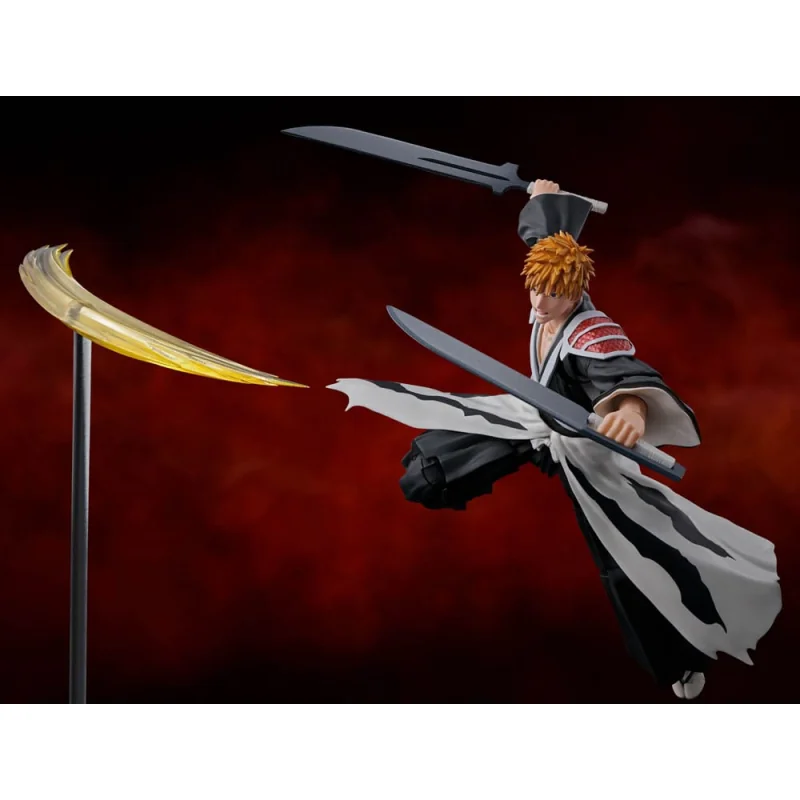 Figuras Bleach: Thousand-Year Blood War figure SH Figuarts Ichigo Kurosaki Dual Zangetsu 16 cm