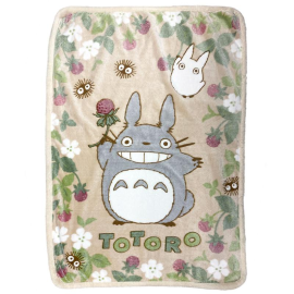  MY NEIGHBOR TOTORO - Raspberry Totoro - Fluffy Blanket 100x140cm