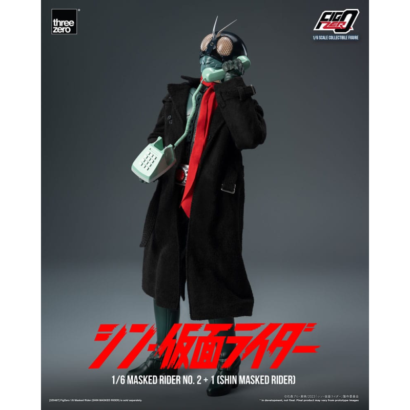 Kamen Rider statue FigZero 1/6 Masked Rider No.2+1 (Shin Masked Rider) 32 cm