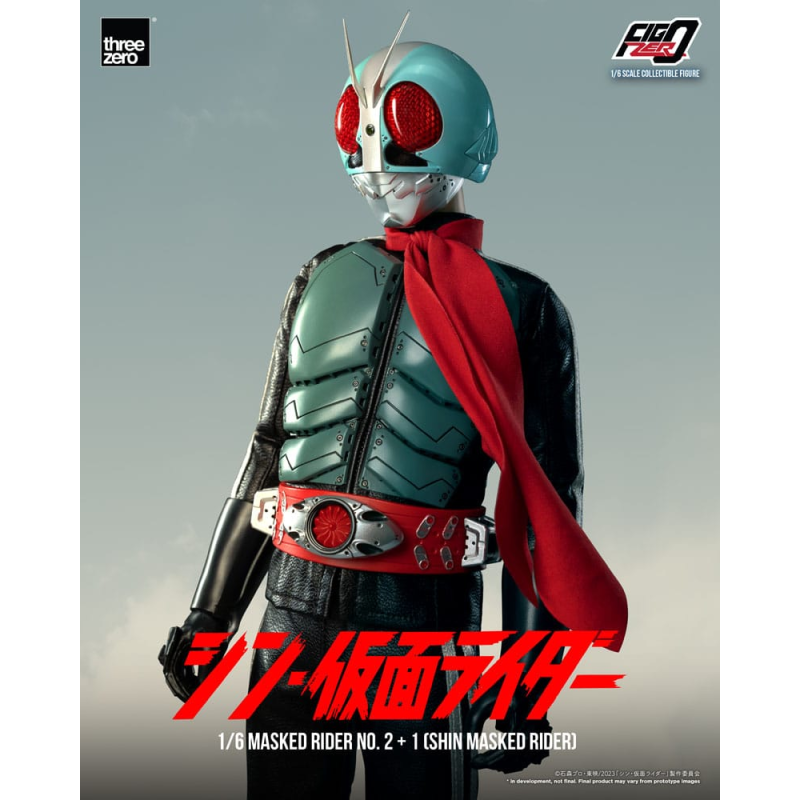 Kamen Rider statue FigZero 1/6 Masked Rider No.2+1 (Shin Masked Rider) 32 cm