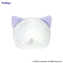 Nemuneko Cat plush toy Purple 18 cm