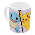 Pokemon mug Charmander, Bulbasaur, Squirtle, Pikachu 320 ml