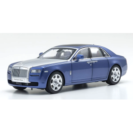 Miniatura Kyosho 1:18 Rolls-Royce Ghost 2011 Metropolitan Blue/Silver
