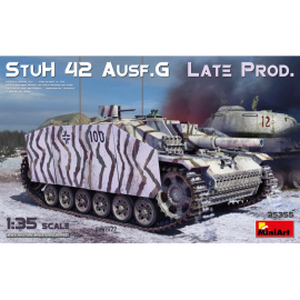 1:35 alemán. StuH 42 Ausf. G Prod. tardía.