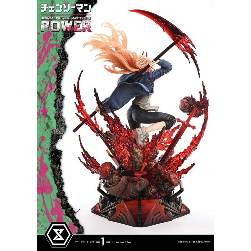 Chainsaw Man statuette Ultimate Premium Masterline Series 1/4 Power Deluxe Version 66 cm