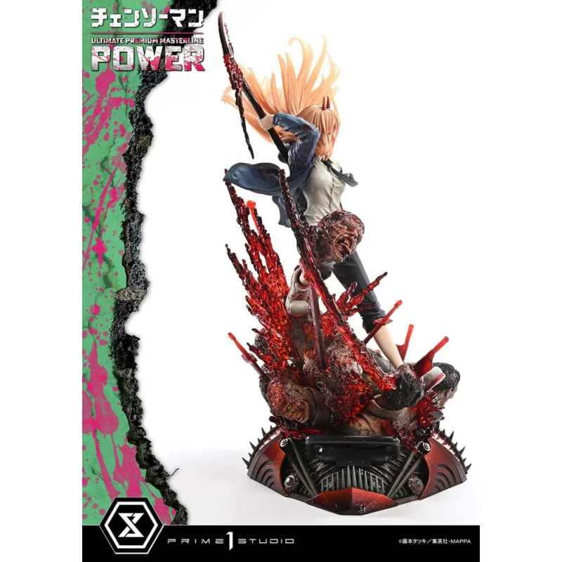 Chainsaw Man statuette Ultimate Premium Masterline Series 1/4 Power Deluxe Version 66 cm