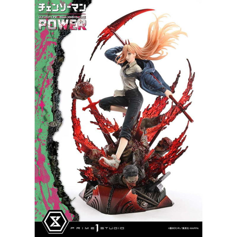 Chainsaw Man statuette Ultimate Premium Masterline Series 1/4 Power Deluxe Version 66 cm