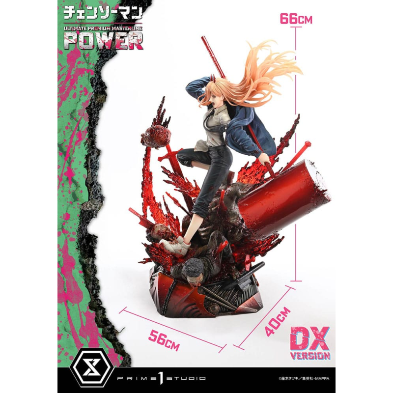 Chainsaw Man statuette Ultimate Premium Masterline Series 1/4 Power Deluxe Version 66 cm