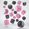  Fortress Compact D6 dice pack Black&Pink (20)