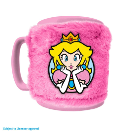 SUPER MARIO - Princess Peach - Fuzzy Mug 440ml
