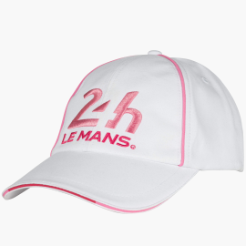 GORRA BLANCA CON LOGO TRICOLOR